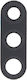 Camera Lens Glass Black for Sony Xperia 10 II
