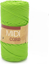 Midi Cord 200g Crochet Hook No4 135m Light Green
