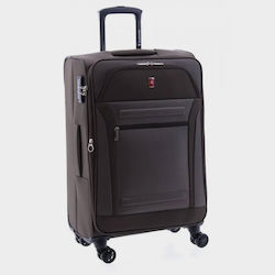 Medium Suitcase Gladiator 101107 Brown