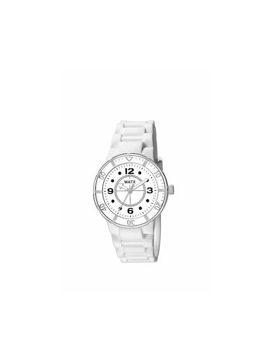 WATX & CO Watch Battery with White Metal Bracelet