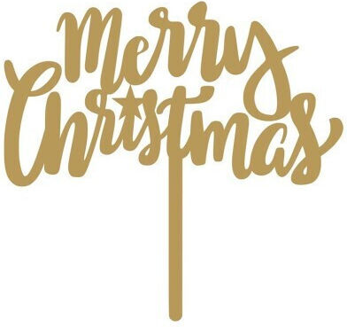 Merry Christmas Sweets Decoration for Party (Various Colors)