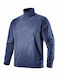 Long Sleeve Athletic Blouse Blue