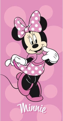 Aymax Disney Minnie Beach Towel 100% Polyester 70x140cm Aym-066mnn-btm