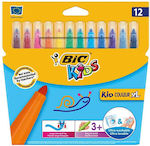 Markere groase XL 12 bucăți 828966 Bic Kids