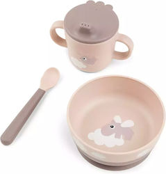 Done by Deer Plastic Feeding Set 4 Pieces
