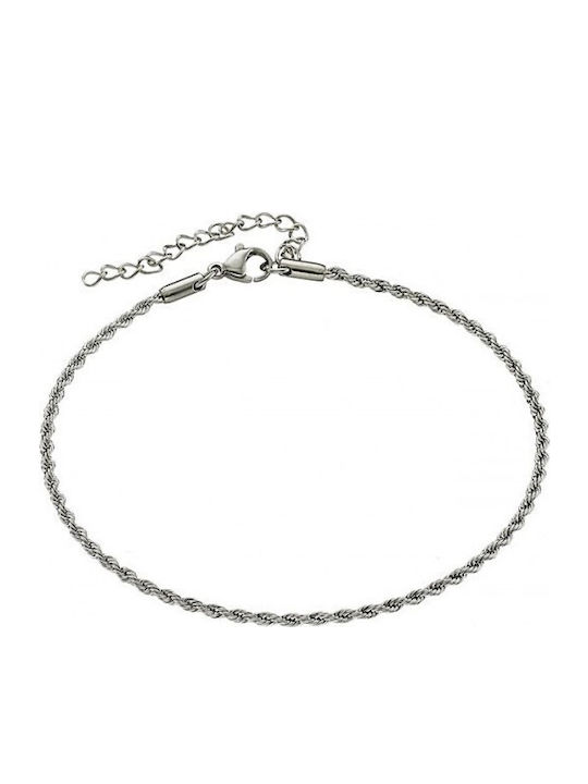 Sequoia Fußarmband aus Edelstahl