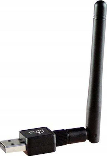 Media-Tech MT4223 Αντάπτορας Δικτύου USB με Ασύρματη Σύνδεση Wi-Fi 300Mbps και Αποσπώμενη Κεραία