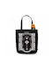 Grupo Erik Cotton Shopping Bag Black