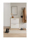 Holz Schuhschrank 63x24x81.5cm