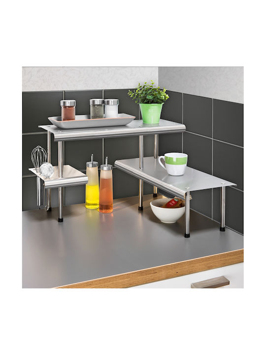 Wenko Настолна Стойка Inox 50x50x31см Сребриста