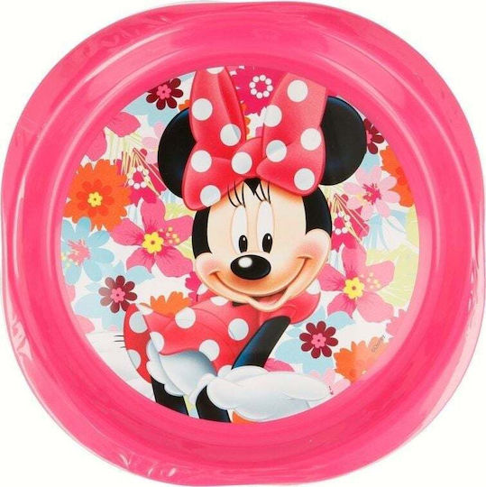 Disney Baby Food Plate Minnie Mouse made of Plastic 3pcs