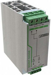 Phoenix Contact 12-24v Dc/2x20a 1x40a Din Rail Diode Module