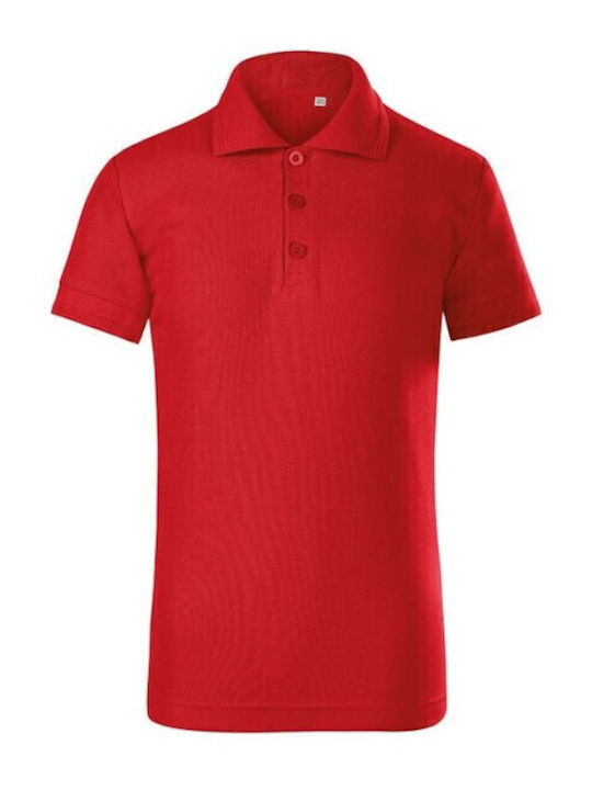 Kids' Polo Short Sleeve Red
