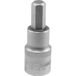 Dedra Bit Socket with Allen Type and Drive Size 1/2'' H10 Length 55mm
