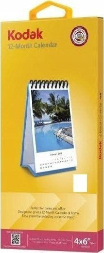 Kodak 10x15 Photo Calendar Automatic Printing Kodak White