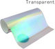 Car Membrane Stickers with Enamel Coating 100 x 30cm for Car Lights in Transparent Color 1pcs