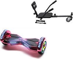 Smart Balance Wheel Transformers Electropink Pro Hoverboard with 15km/h Max Speed and 10km Autonomy Multicolour with Seat