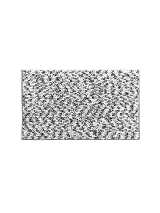 Kipper Covoraș de Baie Friza White-d.grey 45x75buc
