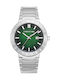 Men's Watch Battery with Silver Stainless Steel Bracelet