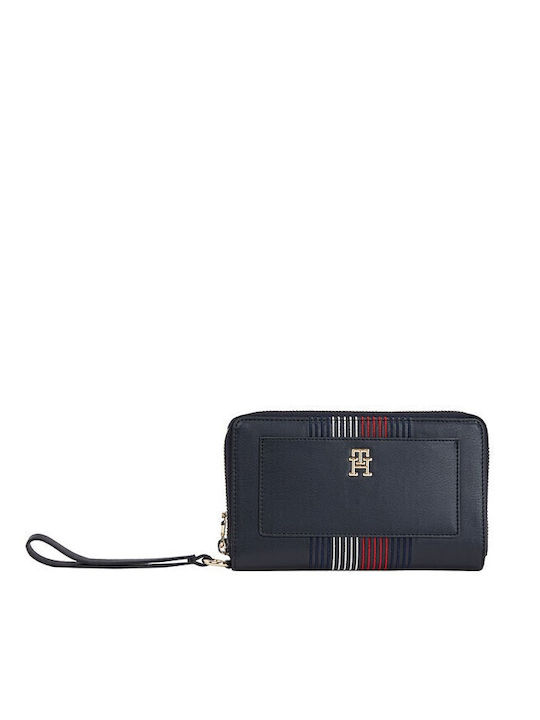 Distinct Large Women's Wallet Travel Blue