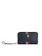Distinct Large Women's Wallet Travel Blue