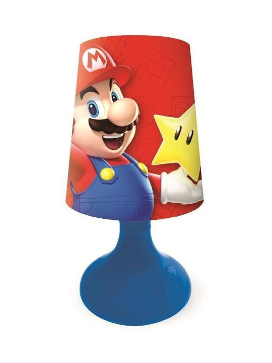 Lexibook Led Παιδικό Διακοσμητικό Φωτιστικό Super Mario Πολύχρωμο 9.8εκ.