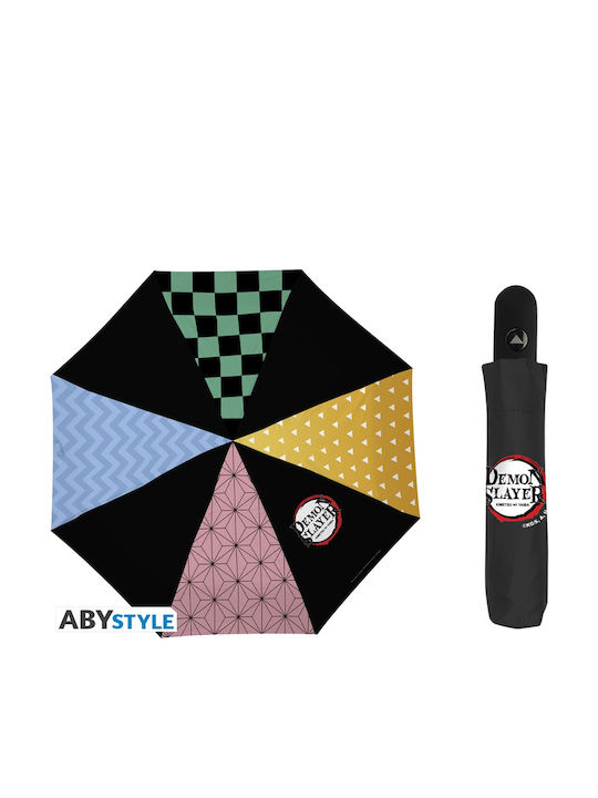 Abysse Kids Curved Handle Auto-Open Umbrella wi...