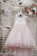 Picolo Bambino Pink Baptism Dress made of Tulle