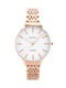 Perfect Watch with Pink Gold Metal Bracelet