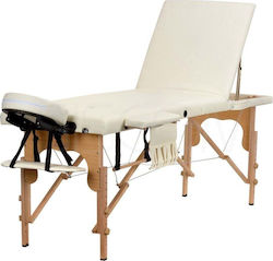 Stamm Bodyfit Κρεβάτι Μασάζ Μπεζ 213x82εκ.