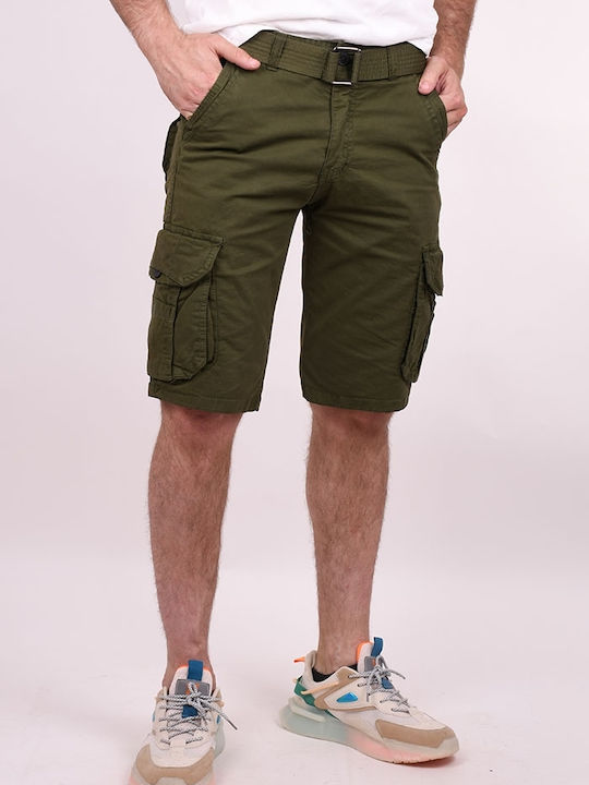 Palablu Men's Shorts Cargo Khaki