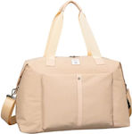 Queen Mother Diaper-Changing Pad Shoulder/Hand Diaper Bag Beige 48x24x30cm.