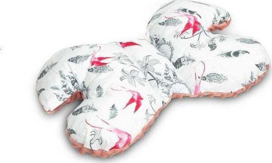 Sensillo Baby Sleep Pillow Róż Szare 26x35cm