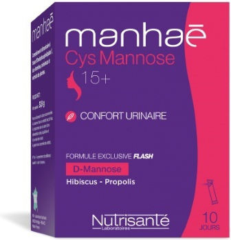 Vitavea Manhae Cys Mannose 15+ Ειδικό Συμπλήρωμα Διατροφής 10 φακελίσκοι