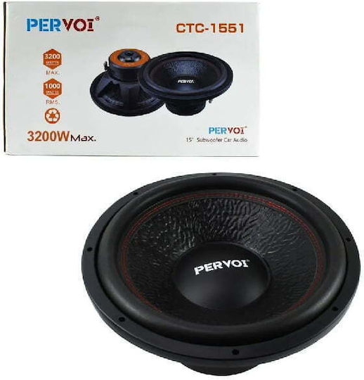 PerVoi Автомобилен Субуфер 15" 3200W RMS