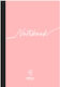 Salko Papier Notizbuch A4 3 Fächer 96 Blätter Pink 5028