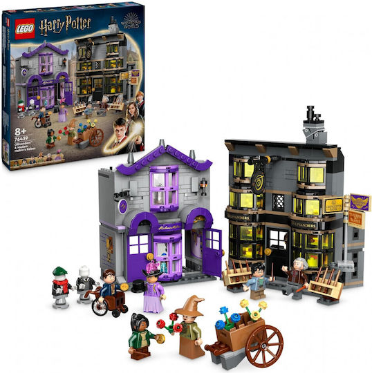 LEGO Harry Potter Harry Potter Ollivanders & Madam Malkin's Robes Pentru 8+ Ani 744 Piese