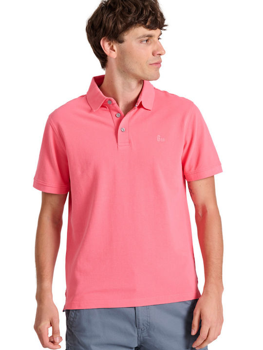 Garage Fifty5 Polo Μπλούζα Κοντομάνικη Fuchsia ...