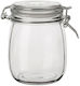 Pollas Glass Βαζάκι Γυάλινο με Καπάκι 810ml