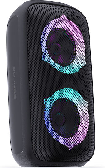 Sencor SSS 3500 Bluetooth-Lautsprecher 80W mit Akkulaufzeit bis zu 18 Stunden Schwarz