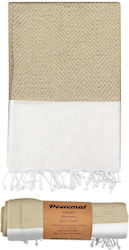 Summertiempo Beach Towel White Summertiempo Beach Towel White
