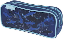 Herlitz Shark Κασετίνα Μπλε