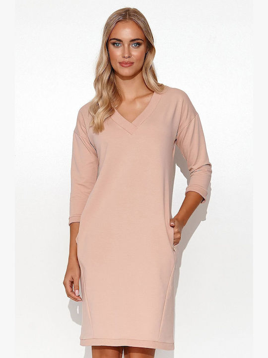 Makadamia Sommer Kleid Rosa