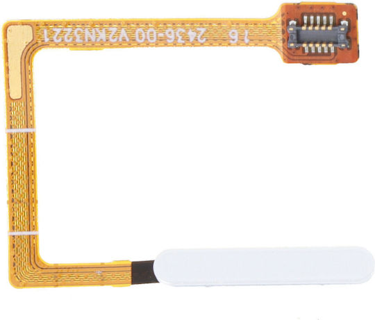 Kabel mit Fingerabdruck in Weiß Farbe für Xiaomi Redmi Note 13 5G