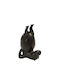 Hippopotamus Figure Polyresin Black 21cm