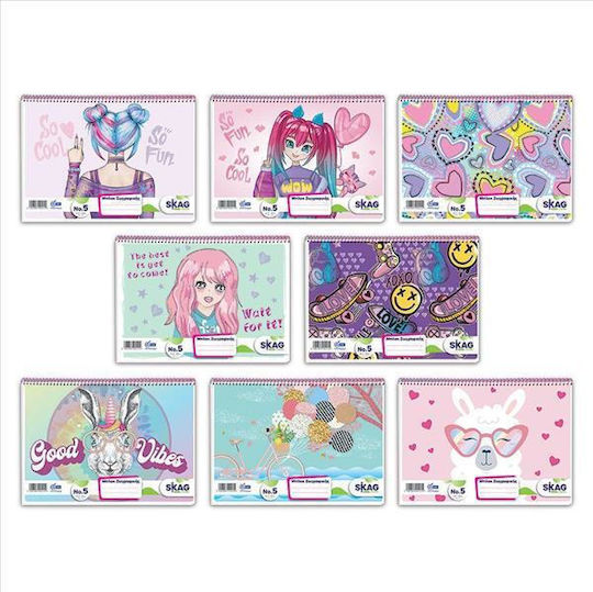 Skag Bloc de Desen A4 21x29.7cm Fun 1buc (Diverse modele/culori)