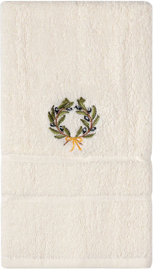 Silk Fashion Bath Towel 70x140cm Ecru