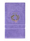 Silk Fashion Πετσέτα Προσώπου Κρήτη 50x100εκ. Μωβ