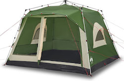 vidaXL Σκηνή Camping Πράσινη για 7 Άτομα