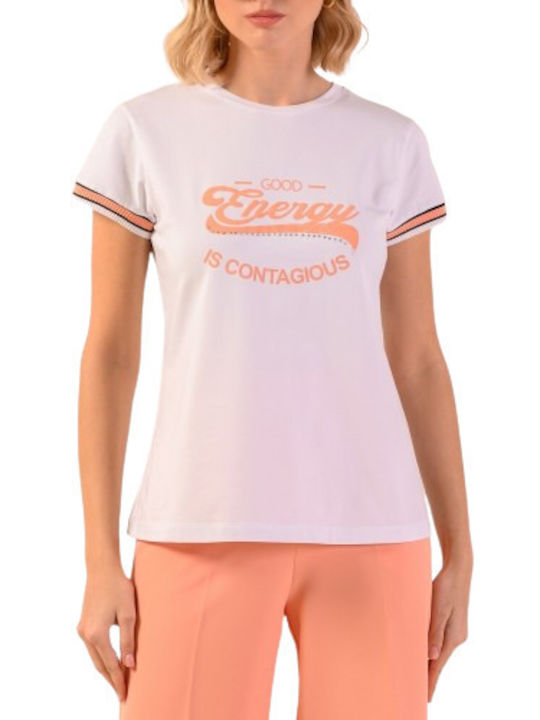 Derpouli Damen T-Shirt Peaches